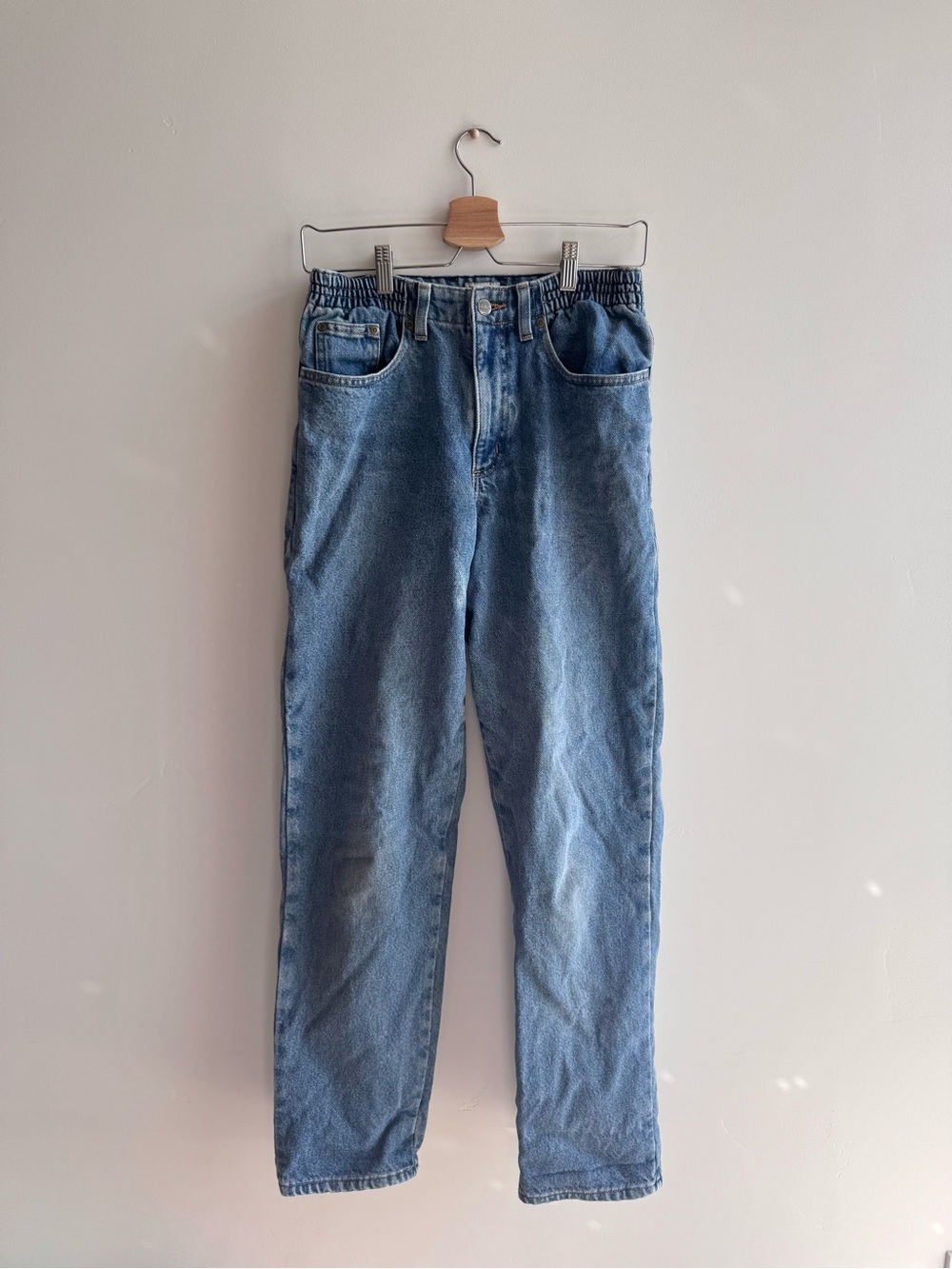 L.L. Bean Straight-Leg Jeans (Tall, size 6)